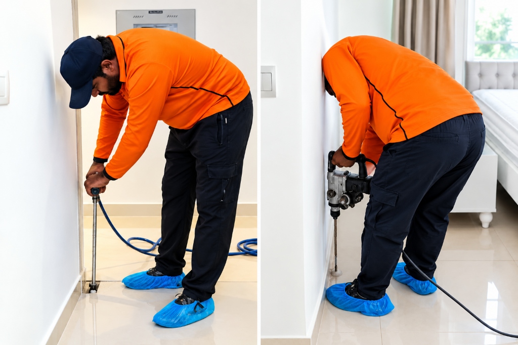 Pro Master Termite Drilling & Sub-Slab Injection Specialist Dubai
