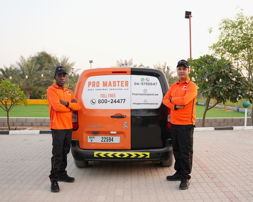 Pro Master Pest Control Specialists & Emergency Response Van in Dubai